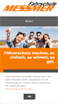 Mobile Screenshot of fahrschule-messmer.de